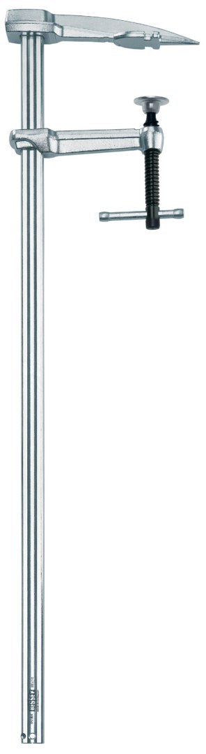 Ścisk ciesielski stalowy ze szpicem do wbijania 600x120mm Bessey [SPZ60K]