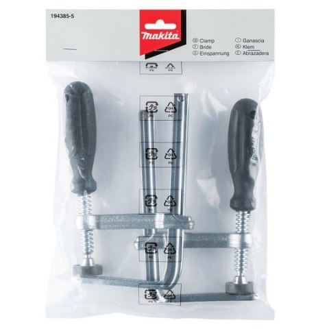 Zestaw zacisków szyny prowadzącej Makita [194385-5]