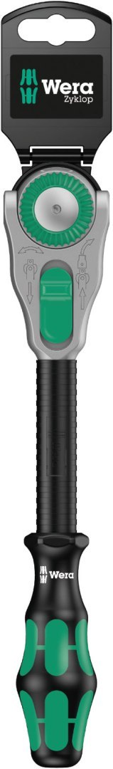Grzechotka ręczna, uchylna 1/2", 277mm, Zyklop Speed 8000 C SB Wera [05073262001]
