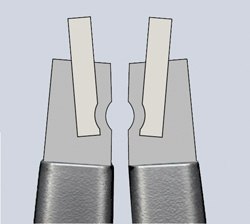 Szczypce do pierścieni Segera zewnętrzne, kątowe 90º, zakres 19-60mm, KNIPEX [49 21 A21]