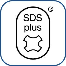 Wiertło widiowe do betonu SDS+ z 2 krawędziami tnącymi, 26-450/400, Alpen [0087702600100]