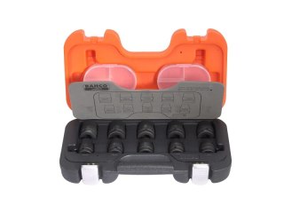 Zestaw nasadek udarowych 6-kątnych 1/2", M10-M19 Bahco [D/S10]