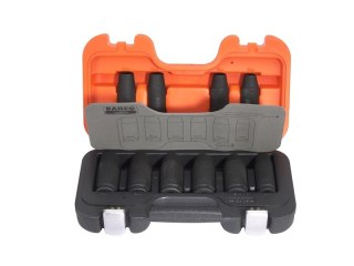 Zestaw nasadek wydłużanych udarowych 6-kątnych 1/2", M10-M19, Bahco [DD/S10]