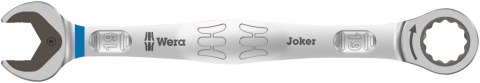 Klucz płasko-oczkowy z grzechotką 19mm, Joker 6000, WERA [05073279001]