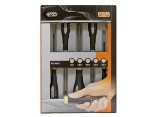 Komplet 5szt. wkrętaków ERGO do śrub Torx TX10 do TX40, BAHCO [BE-9885]