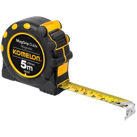Miara zwijana 5m Komelon [MD59], MagGrip Dublx, z zaczepem magnetycznym