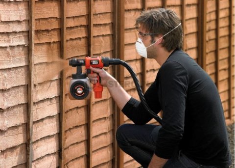 Pistolet natryskowy z bazą 450W Black&Decker [HVLP400-QS]