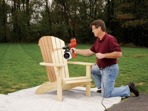 Pistolet natryskowy z bazą 450W Black&Decker [HVLP400-QS]