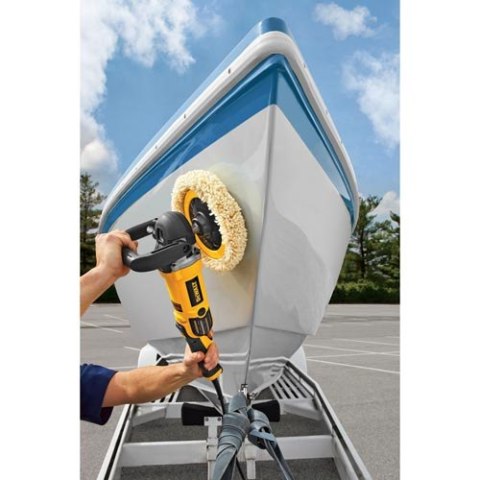 Polerka elektryczna z elektroniką, 1250W, 180mm, DeWALT [DWP849X-QS]