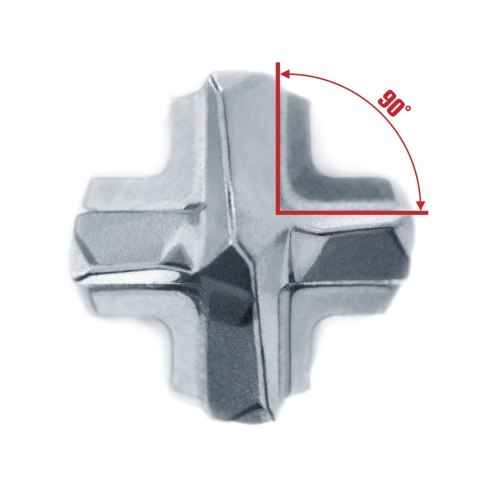 Wiertło widiowe do betonu zbrojonego SDS+ z 4 krawędziami tnącymi F8, 20-260/200 ALPEN [0083602000100]