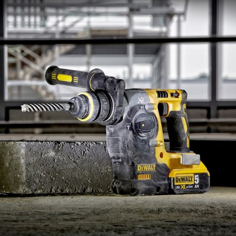 Akumulatorowa młotowiertarka SDS+ 18V Li-Ion 2x5,0Ah DeWalt [DCH274P2T-QW]