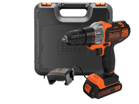 Akumulatorowa wiertarko-wkrętarka MultiEvo z wymienną głowicą / narzędzie wielofunkcyjne 18V Black+Decker [MT218KB-QW] Li-Ion, 2