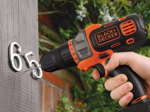 Akumulatorowa wiertarko-wkrętarka MultiEvo z wymienną głowicą / narzędzie wielofunkcyjne 18V Black+Decker [MT218KB-QW] Li-Ion, 2