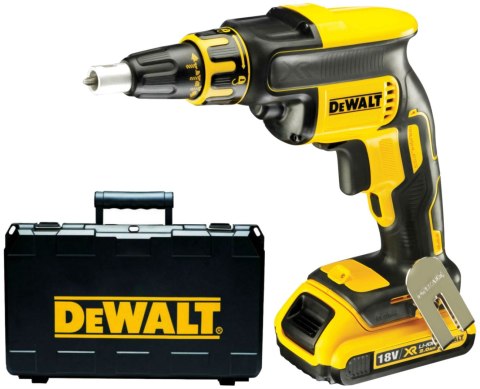 Akumulatorowa wkrętarka do płyt G-K DeWalt [DCF620D2-QW] 18V XR, Li-Ion, 2x2,0Ah