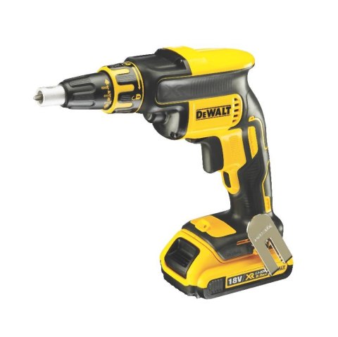 Akumulatorowa wkrętarka do płyt G-K DeWalt [DCF620D2-QW] 18V XR, Li-Ion, 2x2,0Ah