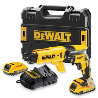 Akumulatorowa wkrętarka do płyt G-K DeWalt [DCF620D2K-QW] 18V XR, Li-Ion, 2x2,0Ah