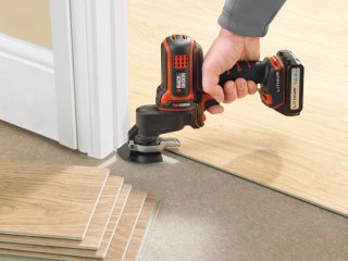 Głowica oscylacyjnego urządzenia wielofunkcyjnego systemu MULTIEVO + akcesoria Black+Decker [MTOS4-XJ]
