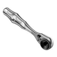 Klucz Zyklop Mini 1 z grzechotką na sześciokąt 1/4" / kwadrat 1/4", 60 zębów, 87mm, 8001 A Wera [05073230001]