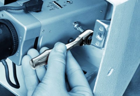 Klucz Zyklop Mini 1 z grzechotką na sześciokąt 1/4" / kwadrat 1/4", 60 zębów, 87mm, 8001 A Wera [05073230001]