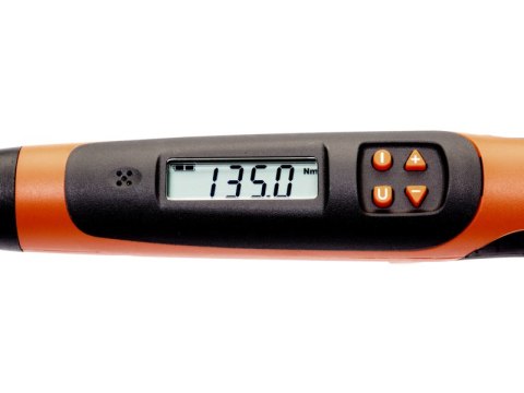 Klucz dynamometryczny elektroniczny 1/2", 34-340Nm, z 2-kierunkową wymienną głowicą, Bahco [IZO-D-340]