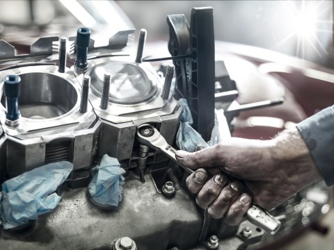 Klucz grzechotka 1/2' 76 zębów 281mm Zyklop Metal 8003 C Wera [05004063001]