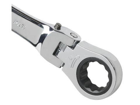 Klucz płasko-oczkowy z uchylną grzechotką M17 Bahco [41RM-17]