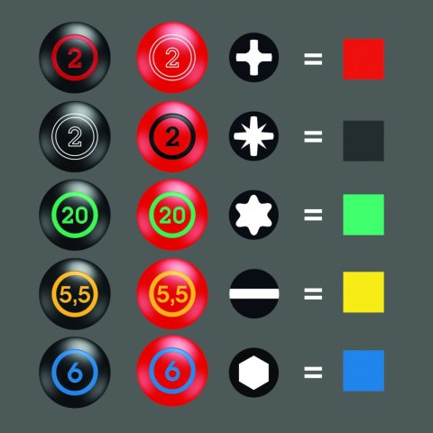 Komplet 14szt. wkrętaków płaskich, PZ + próbnik napiecia w izolacji VDE, WERA [05105631001]