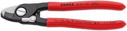 Nożyce do cięcia kabli i zdejmowania izolacji 165mm KNIPEX [95 41 165]