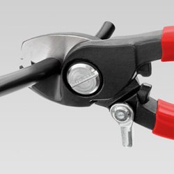 Nożyce do cięcia kabli i zdejmowania izolacji 165mm KNIPEX [95 41 165]