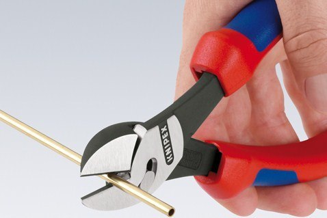 Obcinak boczny wzmocniony TwinForce, KNIPEX [73 72 180]