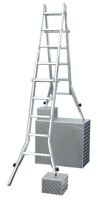 Przegubowa drabina teleskopowa 4x5 TeleVario KRAUSE [129987]
