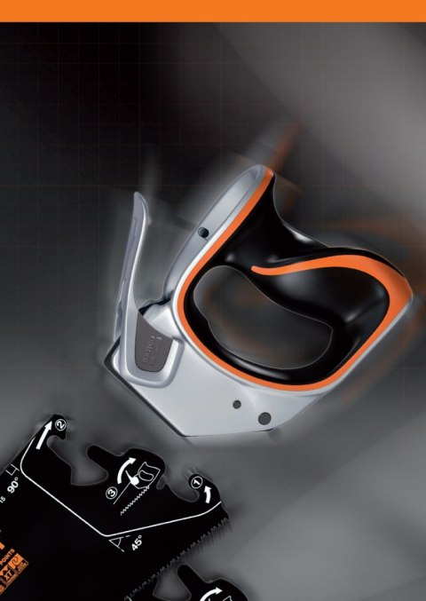 Rękojeść do pił ręcznych dla praworęcznych, L-duża, z systemem wymiennych brzeszczotów, Ergo BAHCO [EX-RL]