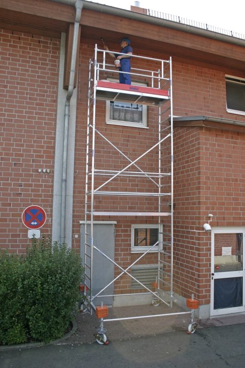 Rusztowanie jezdne Seria 100, 2x0,75m, wys. rob. 6,5m, STABILO PROFESSIONAL KRAUSE [773036P]