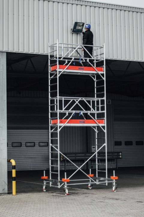 Rusztowanie jezdne Seria 100, 2x0,75m, wys. rob. 6,5m, STABILO PROFESSIONAL KRAUSE [773036P]