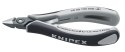 Szczypce antystatyczne, boczne tnące dla elektroników 125mm, główka zwężana, Knipex [79 42 125 Z ESD]