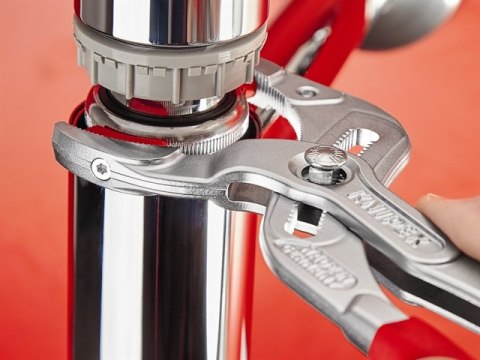 Szczypce do syfonów sanitarnych z wymiennymi szczękami 250mm Knipex [81 13 250]