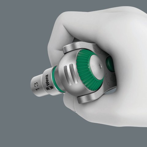 Zestaw 28szt. kluczy nasadowych i końcówek 1/4", 5-13mm, Kraftform Kompakt 8100 SA 6 Zyklop Speed 2go Wera [05004016001]