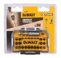 Zestaw 32szt. końcówek udarowych Torison 1/4", DeWALT [DT70523T-QZ]
