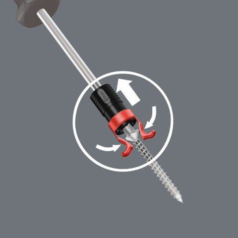 Zestaw narzędzi 1/4" bitów, nasadek i wierteł z próbnikiem napięcia Kraftform Kompakt H 1 do drewna Wera [05135939001]