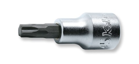Zestaw nasadek z końcówką Torx T20-T60, na listwie Koken [RS4025/9-L60]