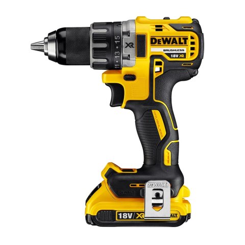Akumulatorowa wiertarko-wkrętarka DeWalt [DCD791D2-QW] 18V Li-Ion, 2x2,0Ah