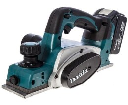 Akumulatorowy strug do drewna 82mm 18V Li-ion 2x5,0Ah, Makita [DKP180RTJ]