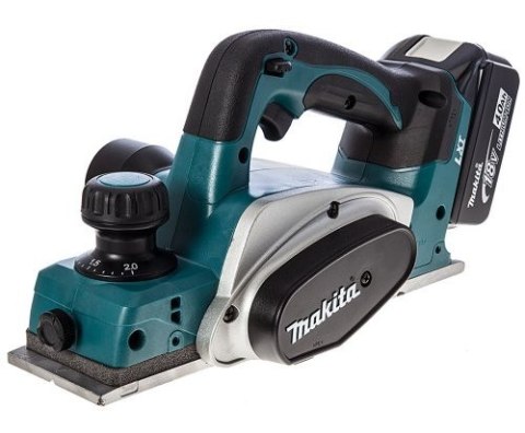 Akumulatorowy strug do drewna 82mm 18V Li-ion 2x5,0Ah, Makita [DKP180RTJ]