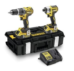 Akumulatorowy zestaw Combo DCD796 + DCF887 18V, 2x5,0Ah DeWALT [DCK266P2-QW]