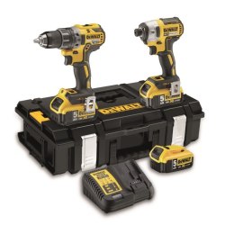 Akumulatorowy zestaw Combo DCD796 + DCF887 18V, 3x5,0Ah DeWALT [DCK266P3-QW]