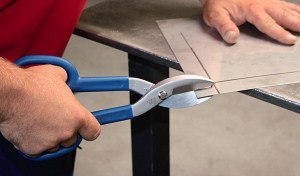 Nożyce uniwersalne "amerykańskie" proste lewe do blachy Erdi Bessey [D146-300]