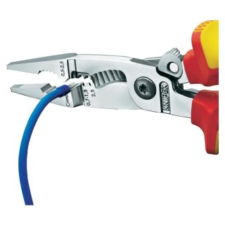 Szczypce 6-cio funkcyjne VDE z blokadą Knipex [13 96 200]