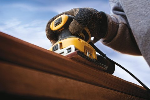 Szlifierka oscylacyjna 115x115mm, 230W, DeWalt [DWE6411-QS]