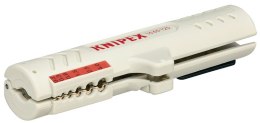 Uniwersalny ściągacz izolacji z kabli teleinformacyjnych, przekroje 0,2-4,0mm², Knipex [16 65 125 SB]