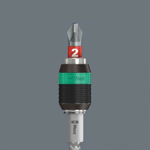 Zestaw 52szt. bitów z wkrętakiem 1/4" i kluczami imbusowymi, Kraftform Kompakt 100 2go WERA [05057460001]